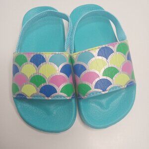 Kids Sandals, Scale Pattern- Size 5-6